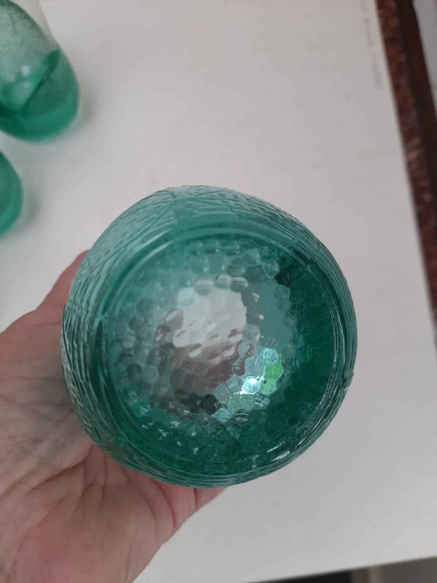 Set of Italian glasses L.A.C.S. alexandrite
