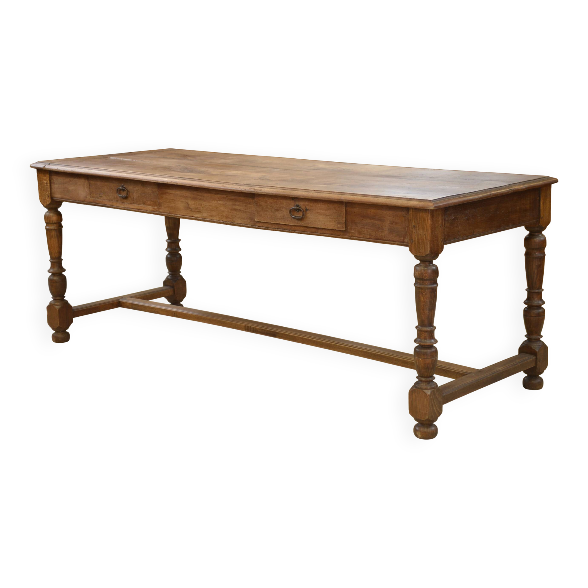 Farm table in beech from the late 19th century.