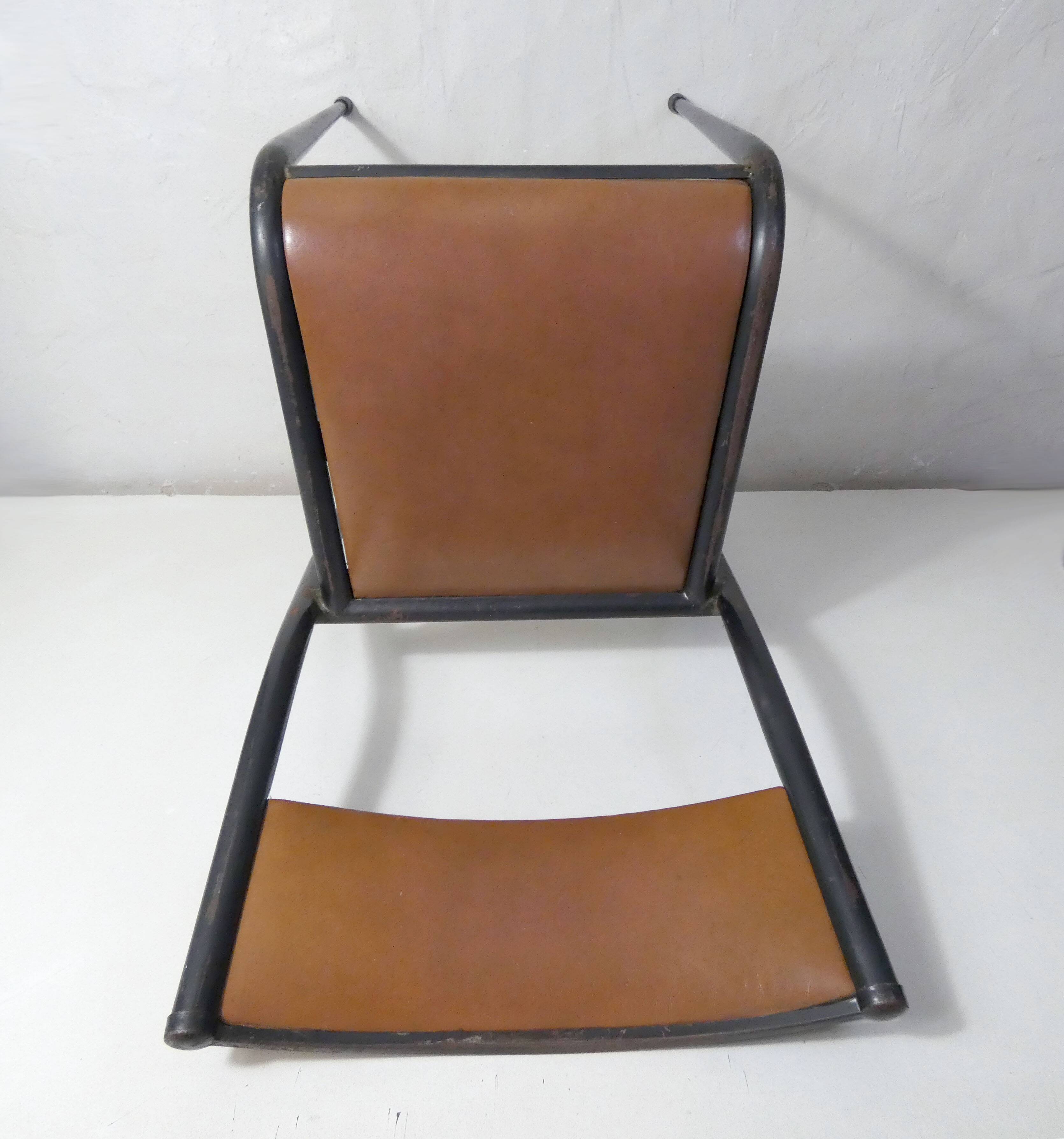 Old school chair adult format vintage skai