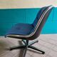 Blue Pollock Knoll armchair