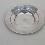 Three silver plated coasters