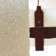 Hanging lamp teak 60