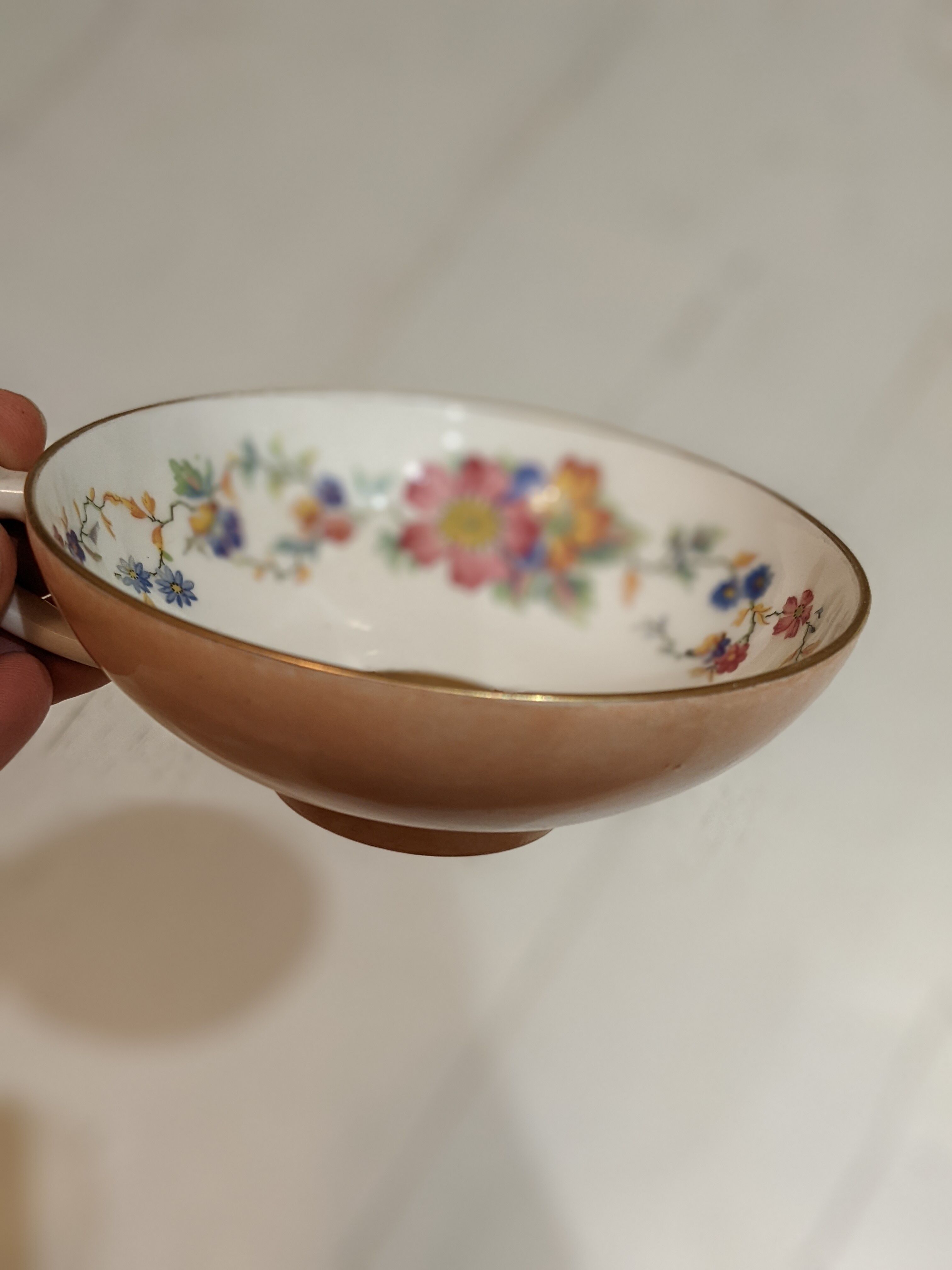 Vintage antique Limoges porcelain cup