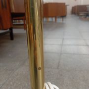 Lampadaire vintage avec base en or
