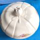 Soupière ancienne Badonviller – demi-porcelaine ivoire, fleurs et dorure