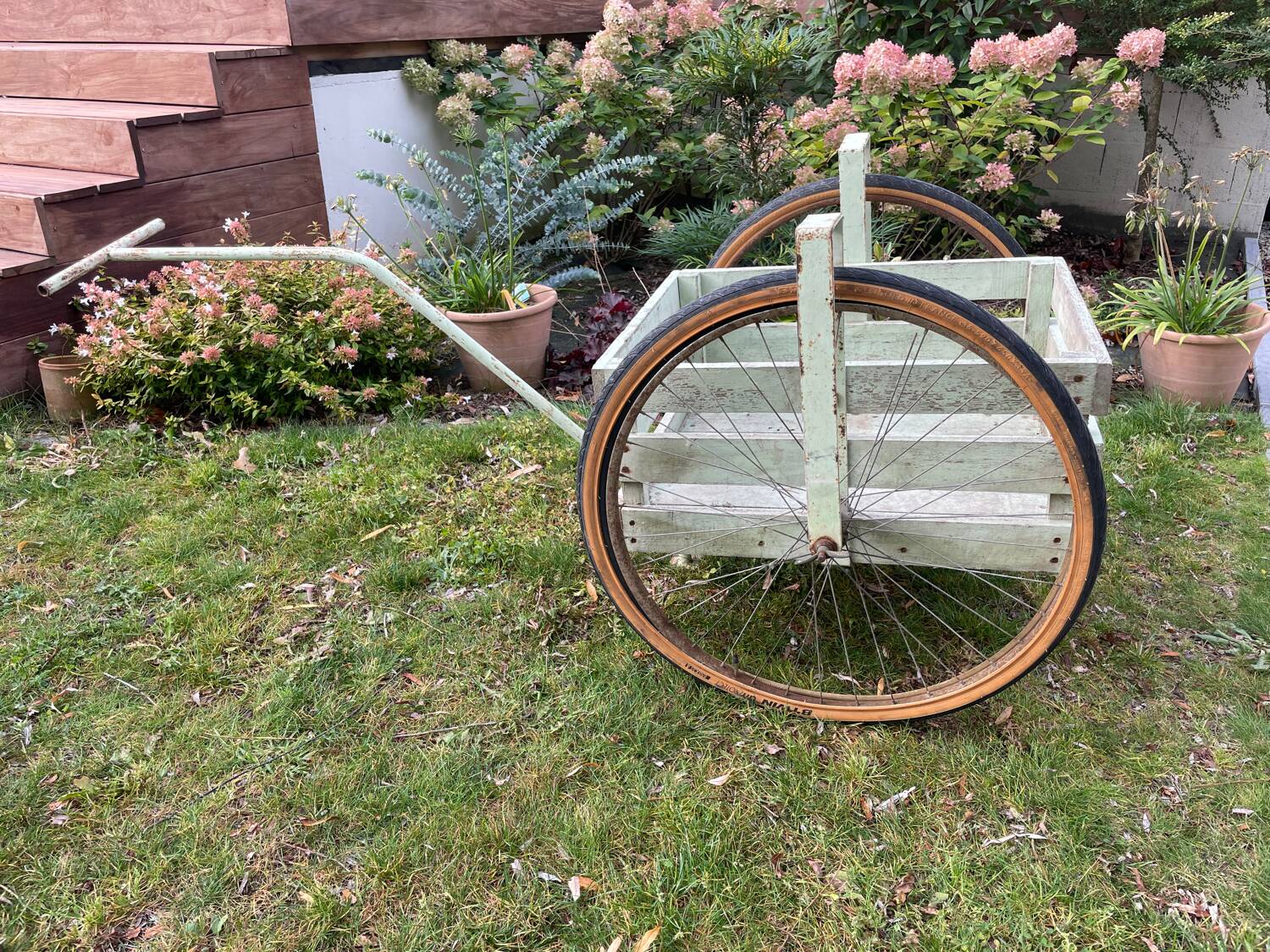 Retro bike trailer