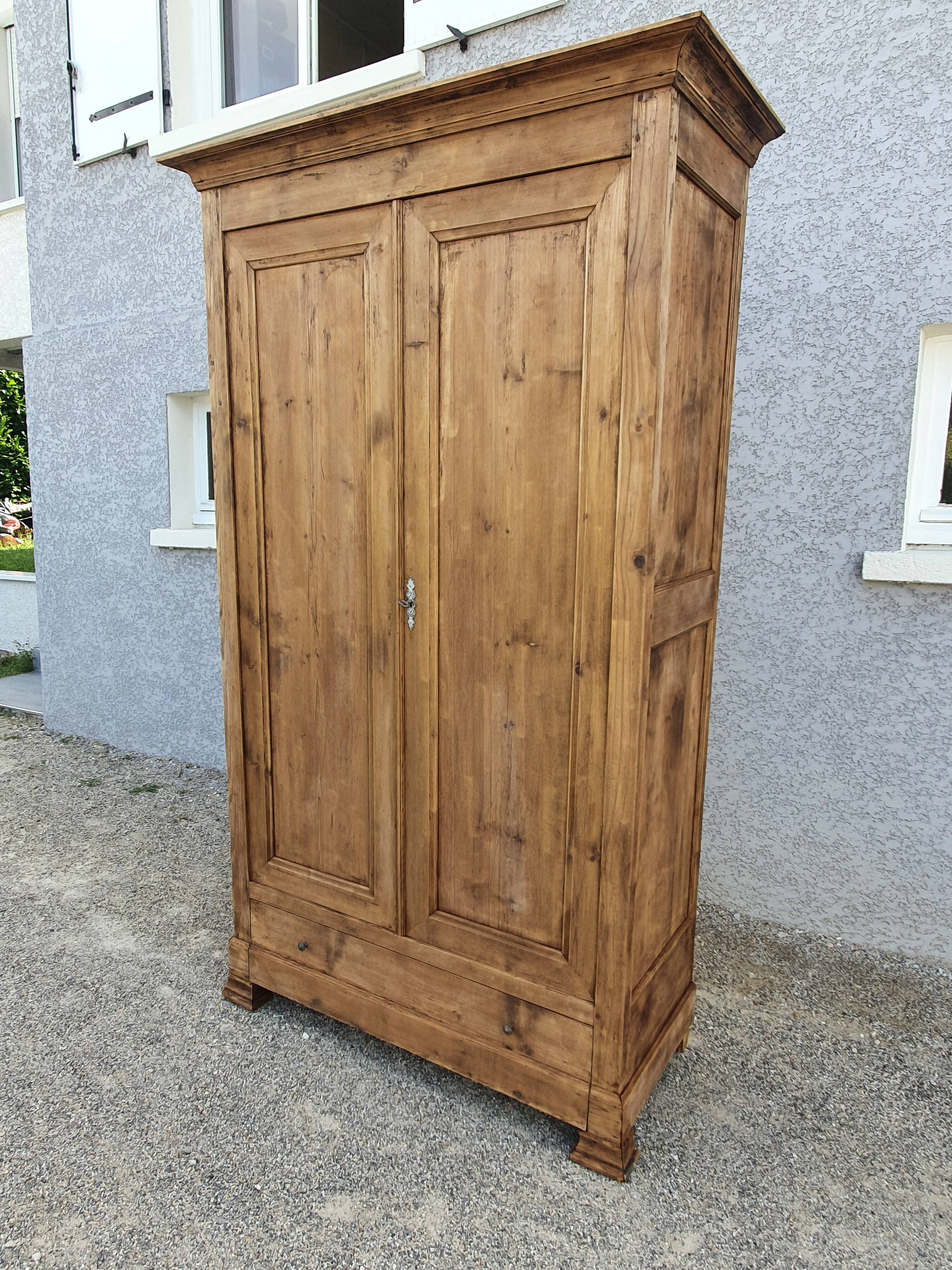 Old wardrobe fir 1900
