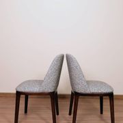 Ensemble de 6 chaises de salle à manger couleur sucre brun granola