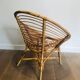 Paire de fauteuils en rotin