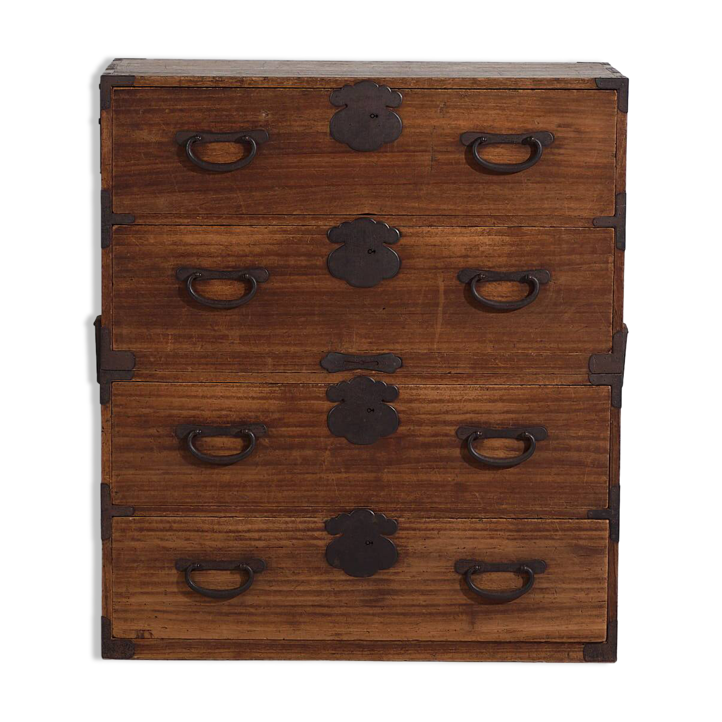 Ancient Japanese Tansu – Meiji/Taishō Period (c. 1890-1926) #57