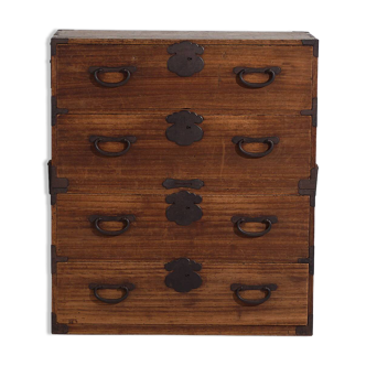 Ancient Japanese Tansu – Meiji/Taishō Period (c. 1890-1926) #57