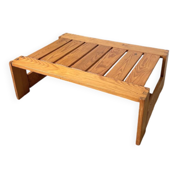70s pine table regain