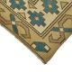 Tapis anatolien vintage turc 105 cm x 110 cm