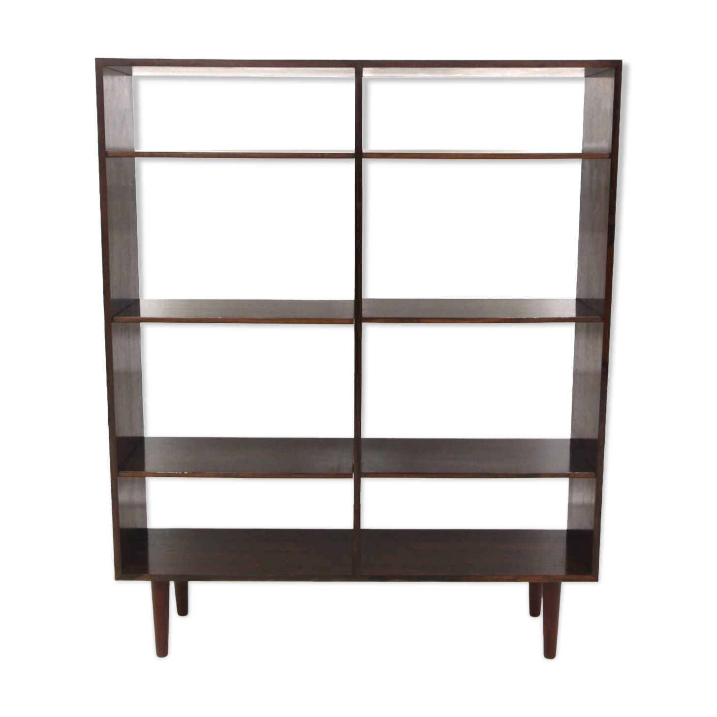 Bibliothèque scandinave en palissandre, Danemark, 1960
