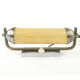 Art Deco wall lamp, functionalism, chrome-plated brass, Czechoslovakia, 1950s