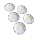 Set de 5 assiettes faïencerie des Chères
