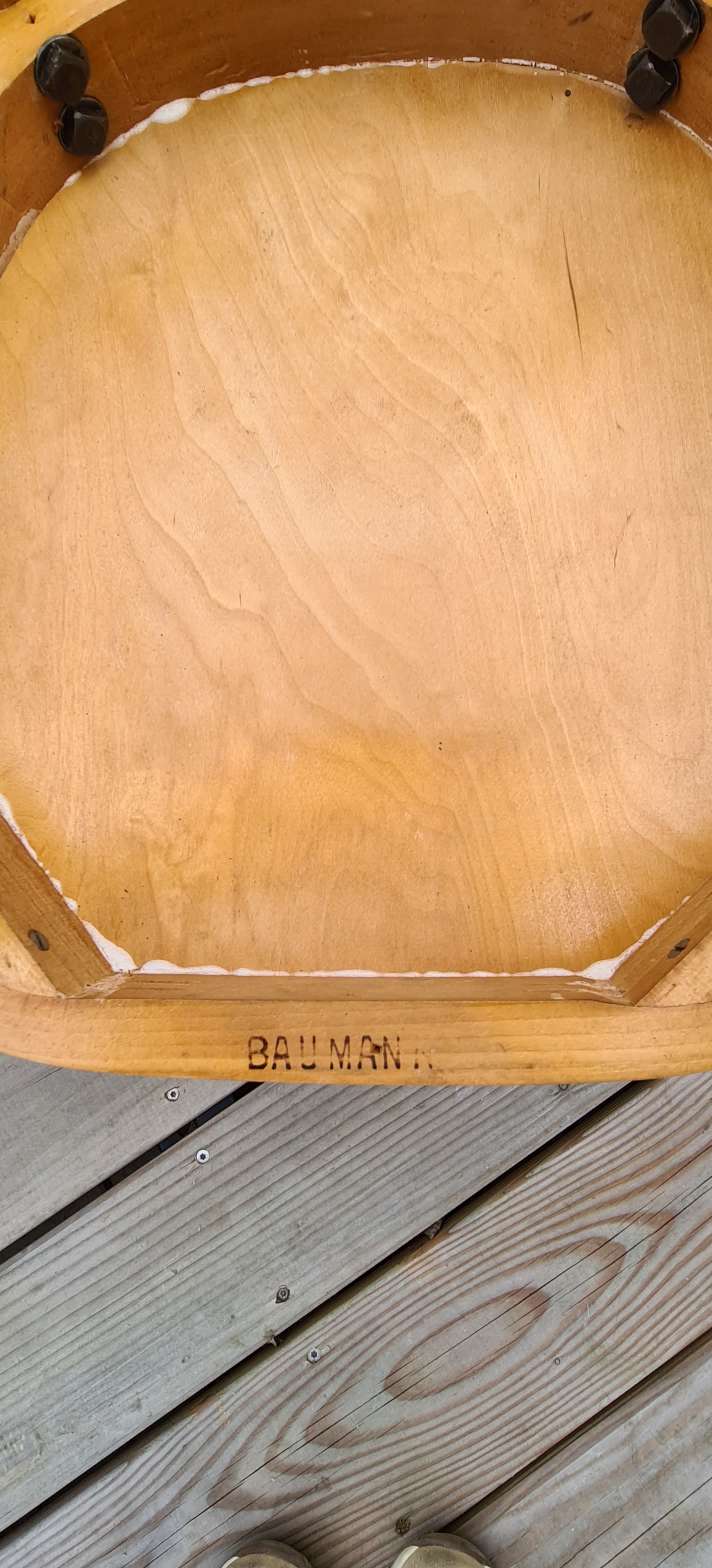 Ensemble de 4 chaises bistrot Baumann