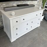 Roche Bobois TV cabinet – Solid oak – 19th century style