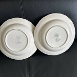 Assiettes anciennes Villeroy et Boch