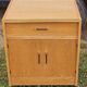 Small vintage buffet veneered in oak from the 1960s.