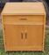 Petit buffet vintage plaqué chêne 1960