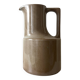 Enamelled ceramic carafe, high-fired stoneware, registered design.