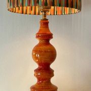 Large vintage table lamp – German pottery from the 70s | Hustadt (attributed)