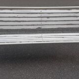 Foldable vintage garden bench