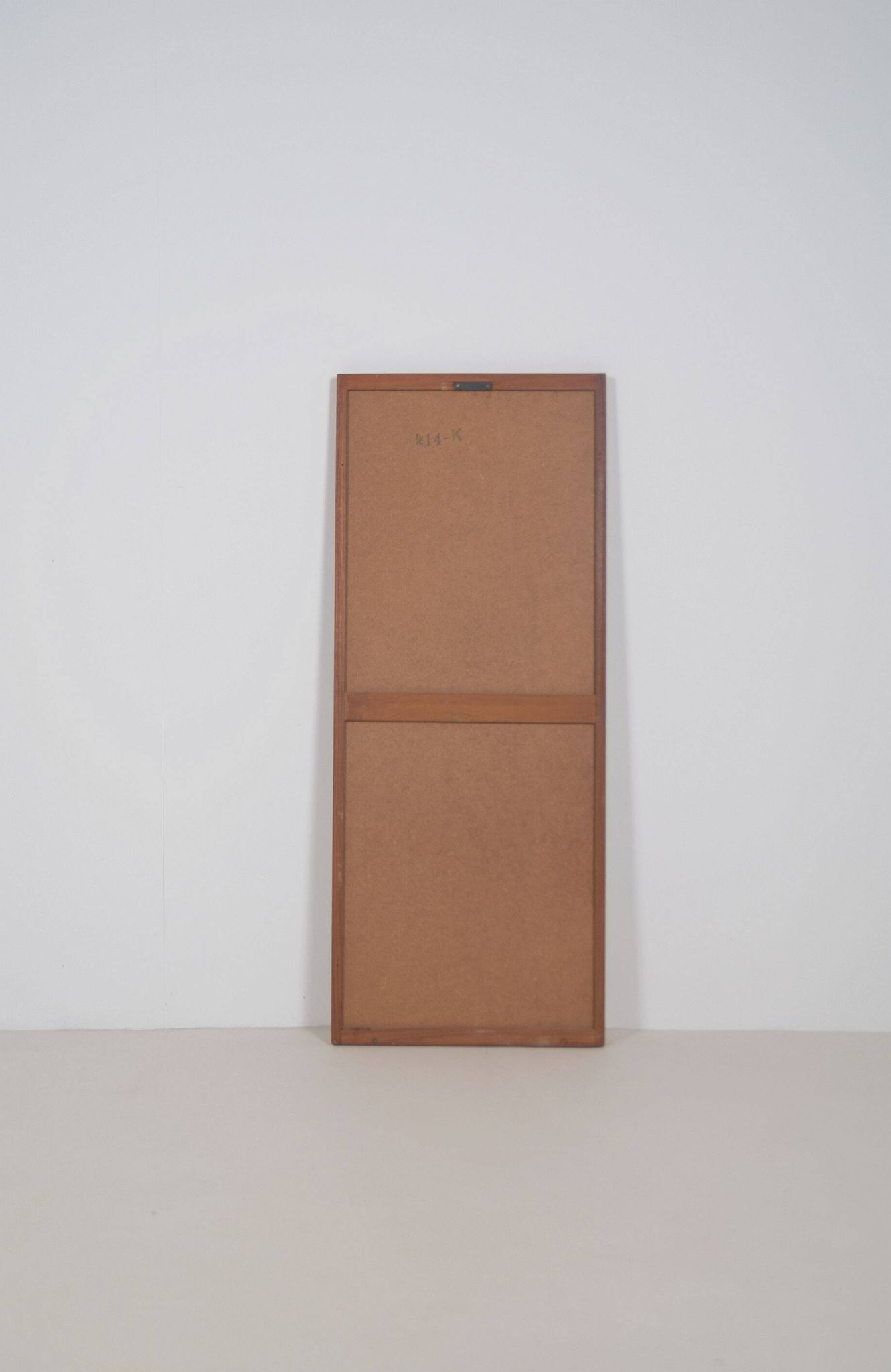 Danish teak mirror by Kai Kristiansen for Aksel Kjersgaard, 1960s