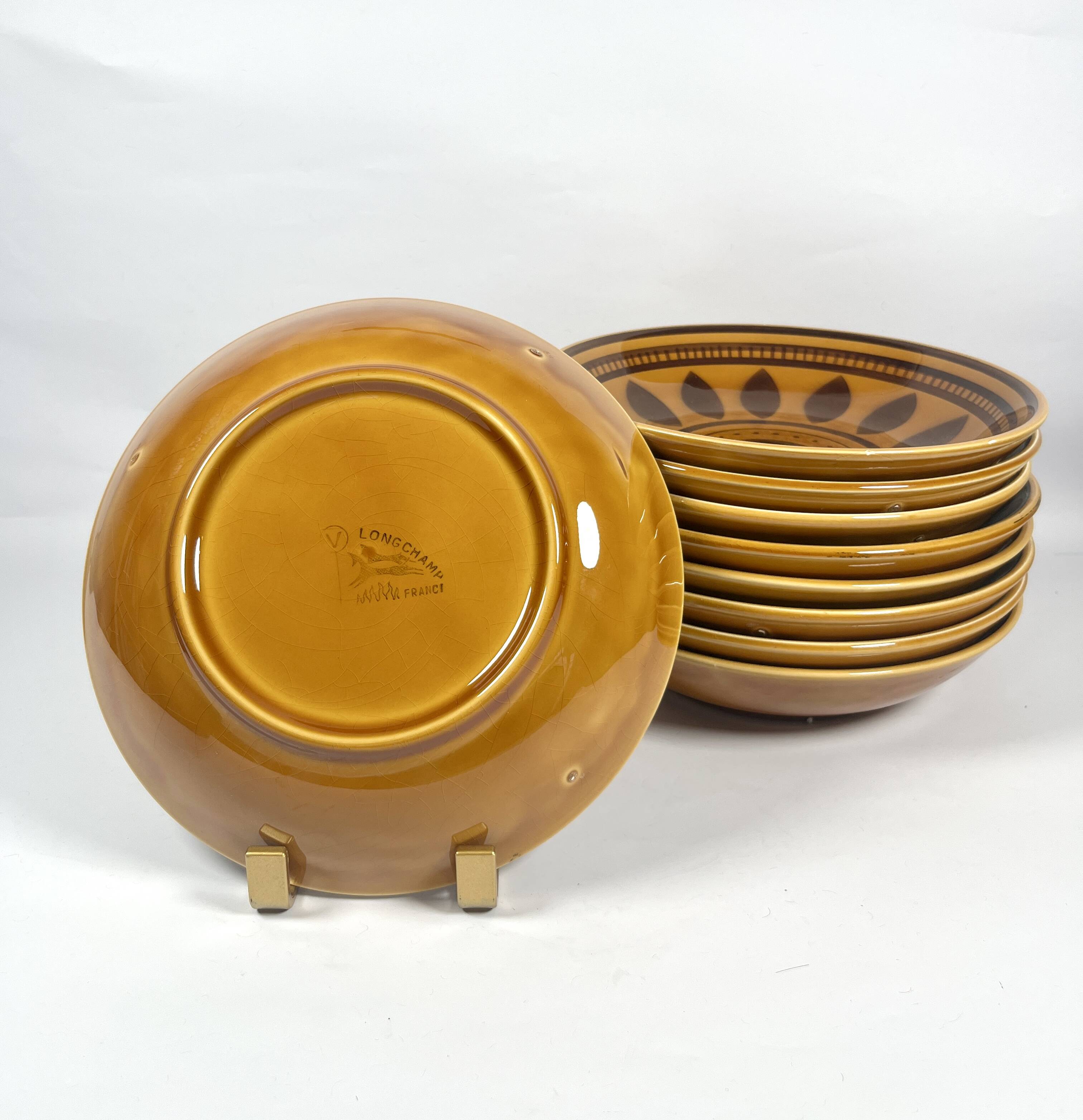 Longchamp earthenware dinner service