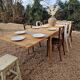 Table de ferme extensible