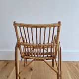 Fauteuil rotin enfant