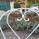 2 Chaises de jardin en fer forgé