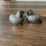 Partridge salt and pepper shaker
