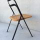 2 vintage Giorgio Cattelan folding chairs for Cidue 70s