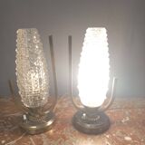 Pair of designer lamps