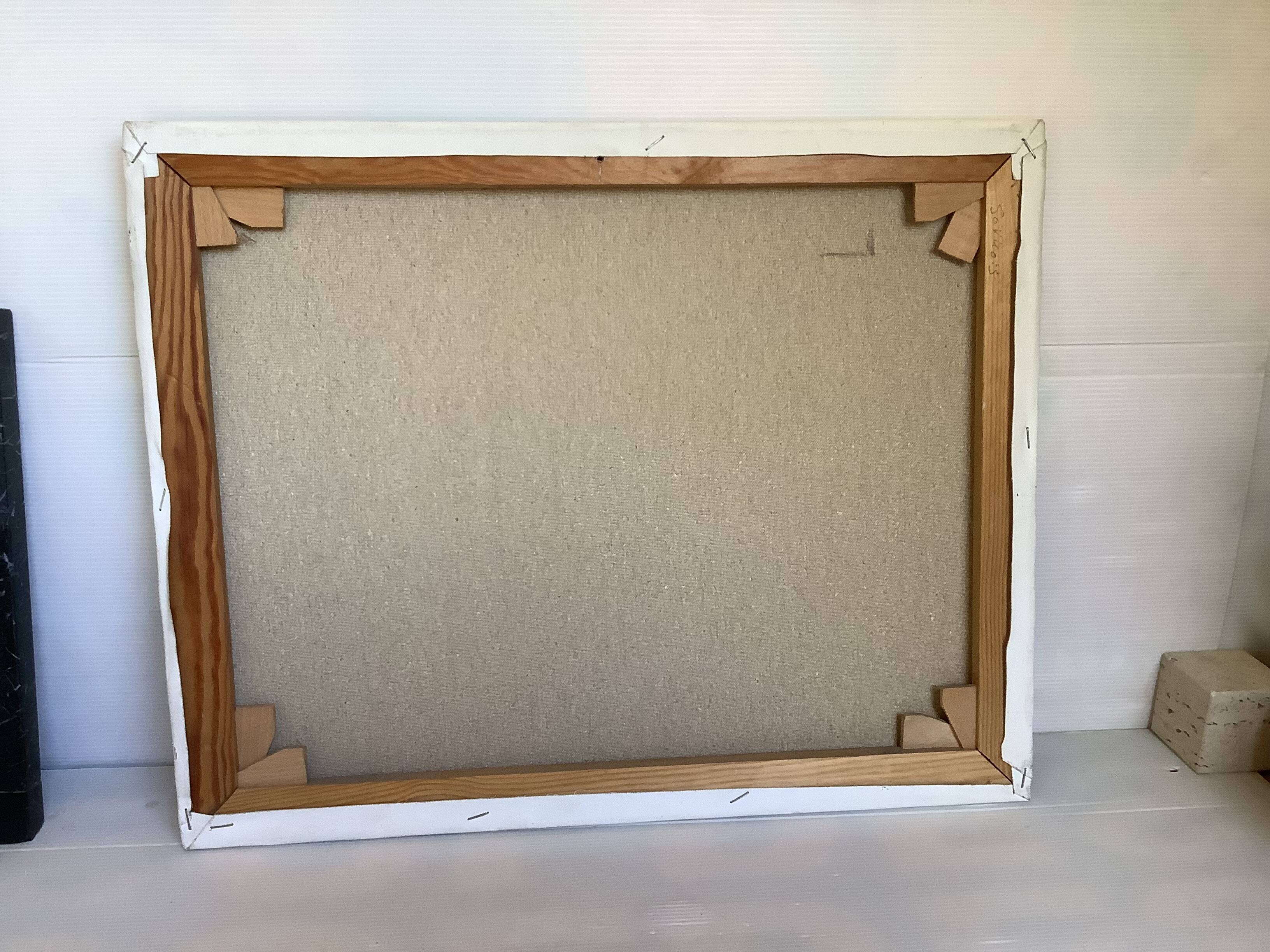 Still life painting oil on canvas signed