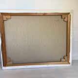 Still life painting oil on canvas signed