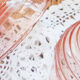 Sucrier en verre rose bonbonnière rose boite en verre
