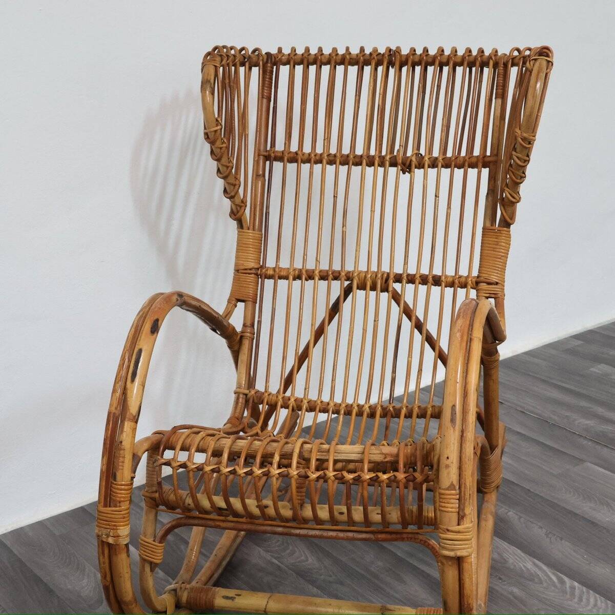 French Modern Rocking Chair, 1960s