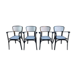 4 chaises gaston Viort
