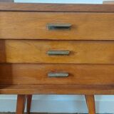 Compass feet bedside table