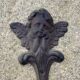 Double cast iron “Angel” coat hook