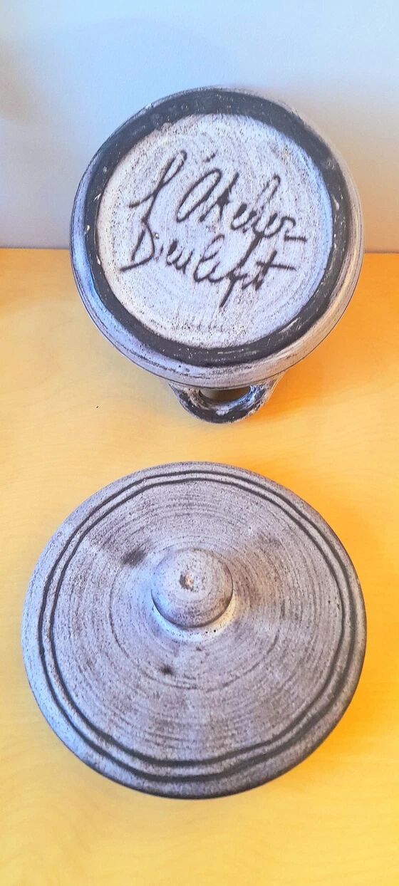 Ceramic Box J. Pouchain, Dieulefit Workshop 1960.