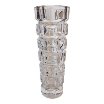 Vase en cristal d'Arques années 70