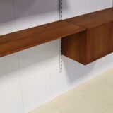 Vintage teak wall unit by Kai Kristiansen