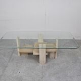 Vintage coffee table by Willy Ballez, 1970s