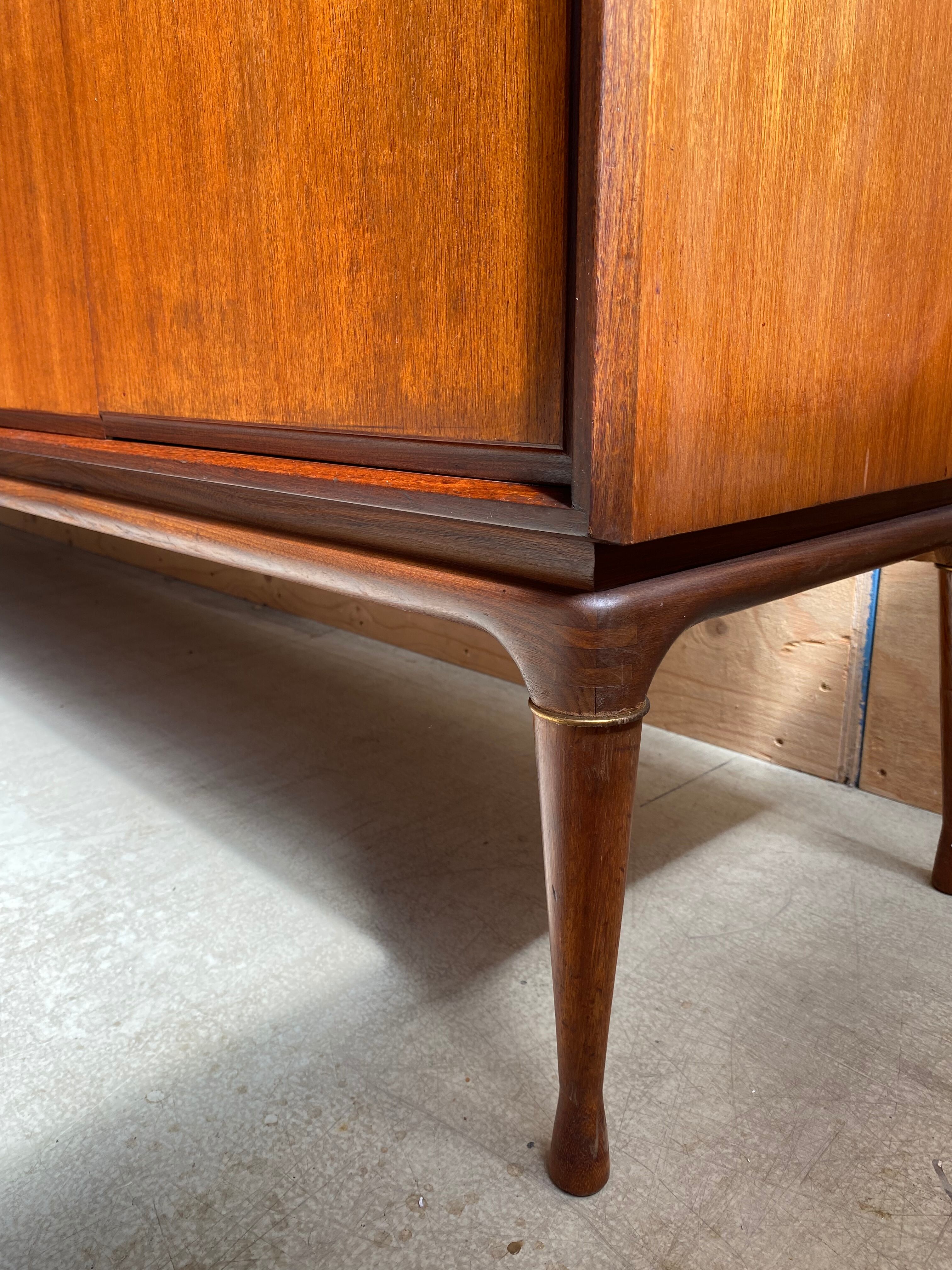 Vintage Scandinavian Danish teak sideboard, 1960s