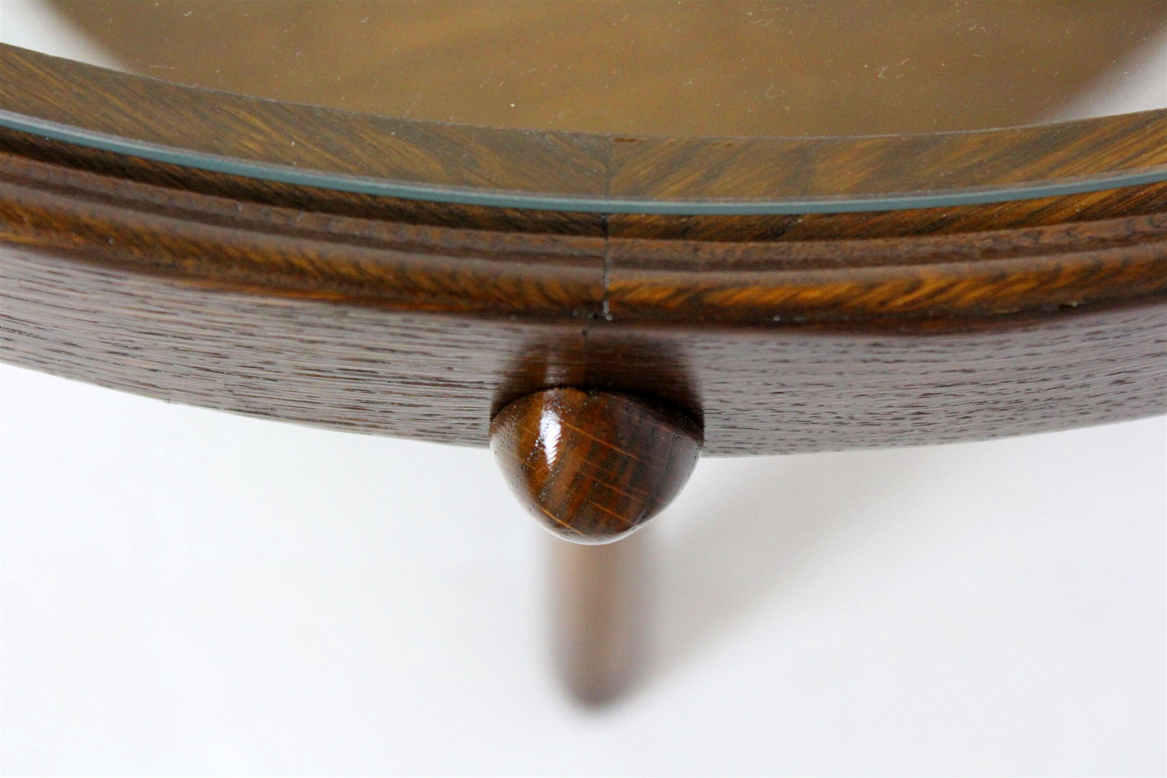 Round Coffee Table by Karel Koželka & Antonin Kropáček for Interier Praha, 1940s