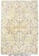 7x10 Turkish Oriental Pattern Light Yellow & Brown Vintage Rug, 215x320Cm